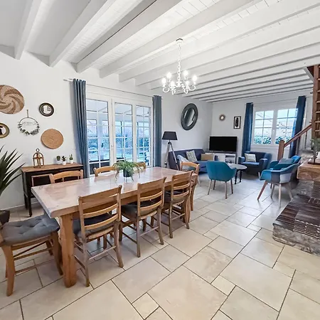 Maison Calme Avec Cheminee, Ideal Familles Asnelles