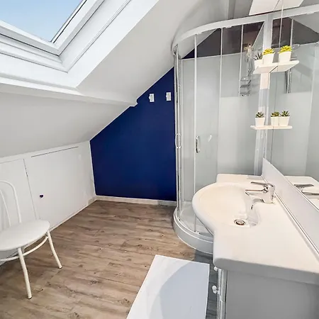 펜션 Maison Calme Avec Cheminee, Ideal Familles 아스넬레스