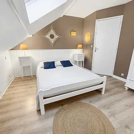 펜션 Maison Calme Avec Cheminee, Ideal Familles 아스넬레스