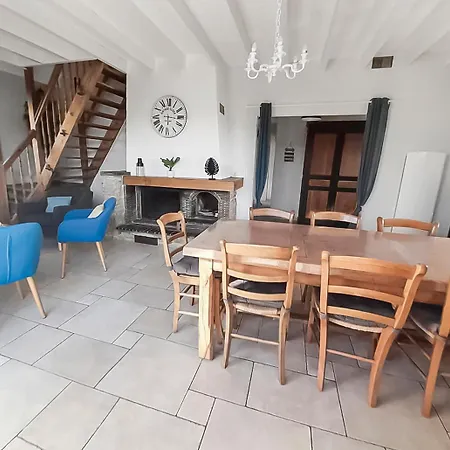 Maison Calme Avec Cheminee, Ideal Familles * 아스넬레스
